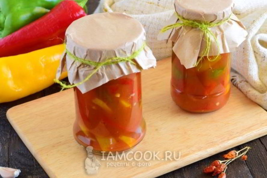 Рецепт перца в томатном соке на зиму