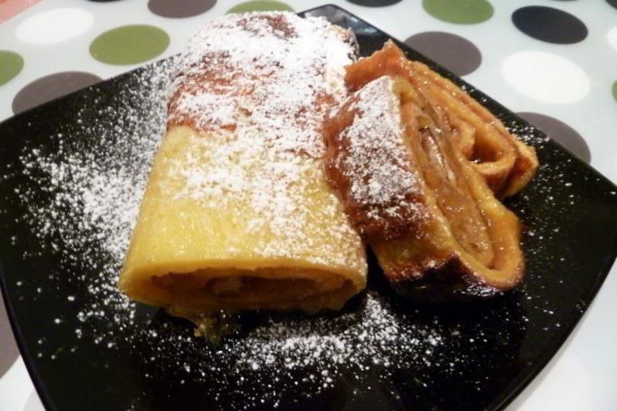 Рецепт апельсинового рулета с повидлом