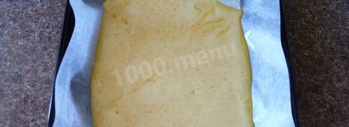 апельсиновый рулет с повидлом. Шаг 6