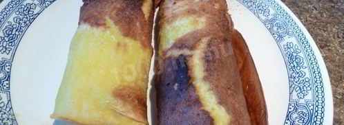 апельсиновый рулет с повидлом. Шаг 8