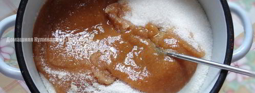 быстрое повидло из персиков. Шаг 3