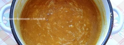 быстрое повидло из персиков. Шаг 4