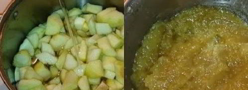 густое яблочное повидло. Шаг 3