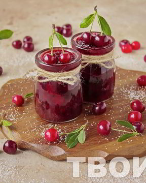 Повидло из вишни