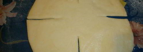 розочка-бутон с повидлом. Шаг 14