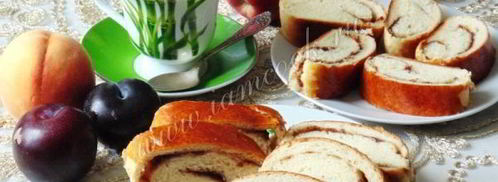 сдобный рулет с повидлом. Шаг 17