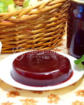 Яблочное повидло со смородиной