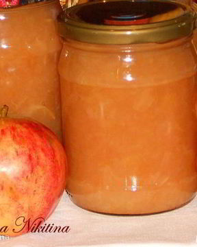 Яблочное повидло в мультиварке