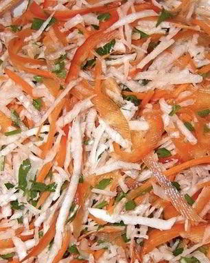 Салат из редьки на зиму