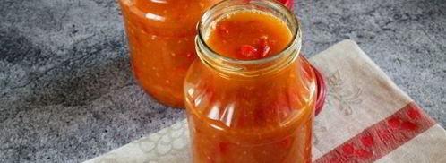 сладкий перец в помидорах без масла на зиму. Шаг 14