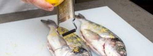 дорада в соли. Шаг 3