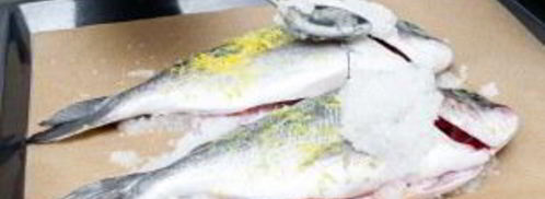 дорада в соли. Шаг 6