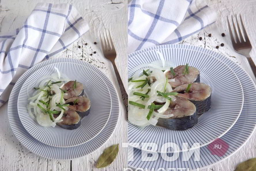 Рецепт малосольной сельди