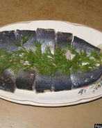 Малосольная селедка