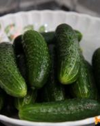 Малосольные огурцы на минеральной воде