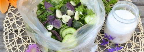 малосольные огурцы за 5 минут. Шаг 8