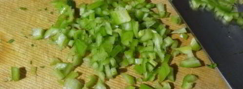 малосольные помидоры с зеленью. Шаг 4