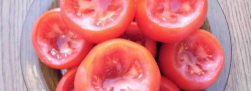 помидоры малосольные сухим способом. Шаг 4