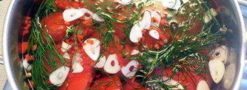 помидоры малосольные за 2 дня. Шаг 7