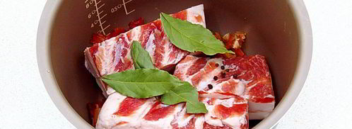 сало в луковой шелухе в мультиварке. Шаг 5