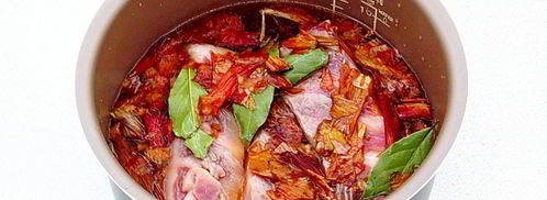 сало в луковой шелухе в мультиварке. Шаг 8