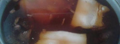 сало в луковой шелухе. Шаг 5