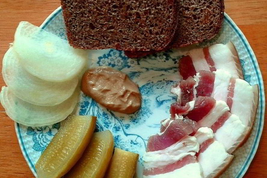 Рецепт сала в рассоле по-домашнему