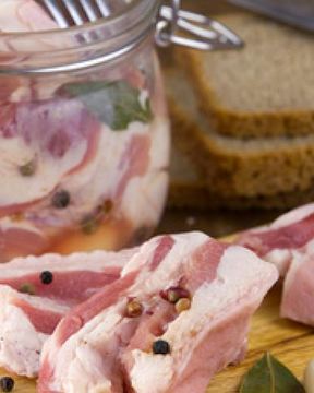 Сало в рассоле