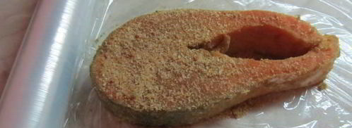 слабосоленая форель. Шаг 7