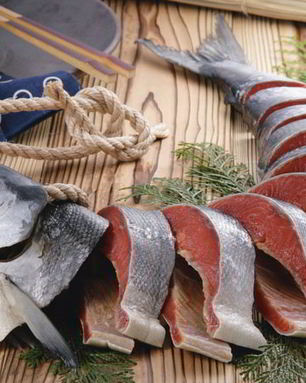 Соленая семга