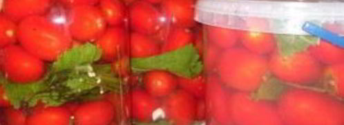 соленые помидоры без закатки. Шаг 5