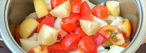 соте из овощей на зиму. Шаг 4