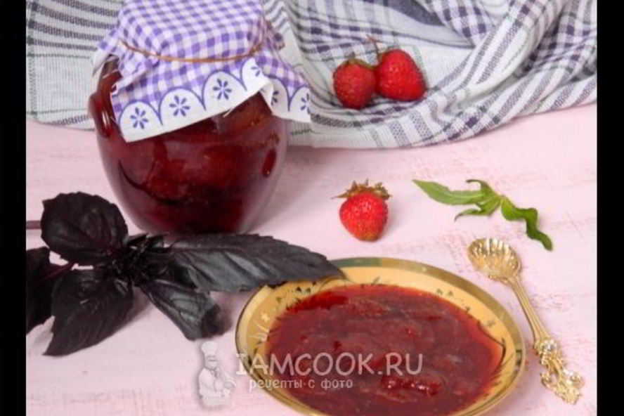 Рецепт клубничного варенья с мятой