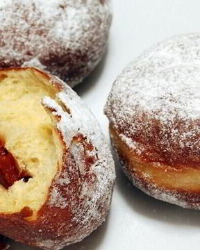 Пончики с вареньем