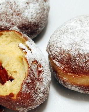 Пончики с вареньем