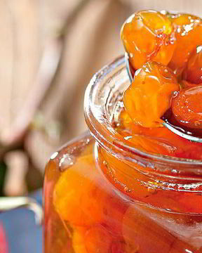 Варенье из белой черешни