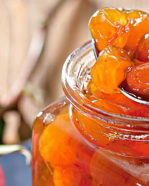 Варенье из белой черешни