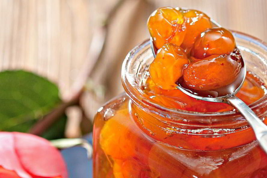 Рецепт варенья из белой черешни