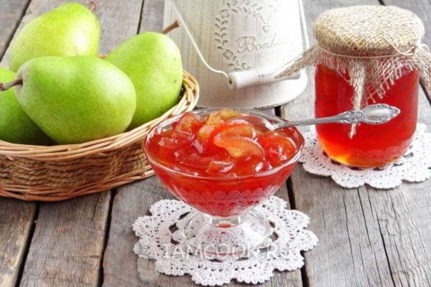 Рецепт варенья из груши дольками на зиму