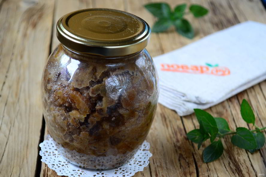 Рецепт варенья из кураги с грецким орехом