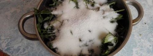 варенье из мяты. Шаг 4