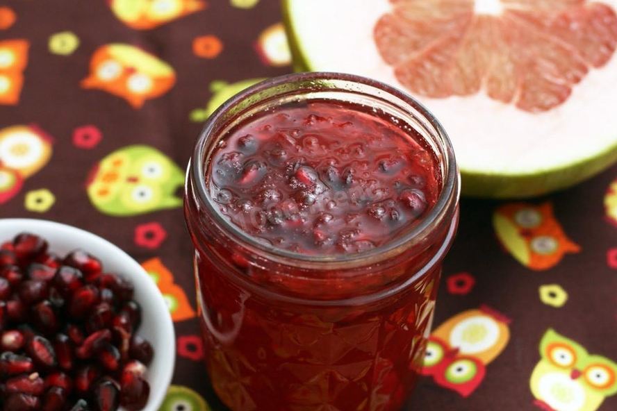 Рецепт варенья из помело и граната
