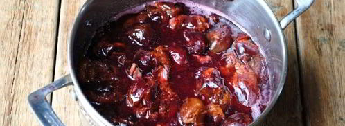 варенье из слив с грецкими орехами. Шаг 14