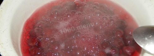 варенье из вишни пятиминутка с косточками. Шаг 4