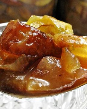 Варенье Янтарное из яблок дольками