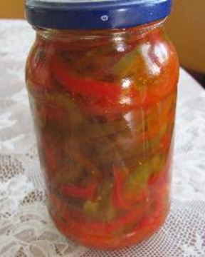 Заготовка кисло-сладкий перец