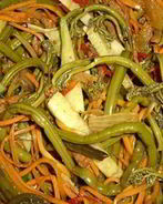 Заготовка папоротника на зиму