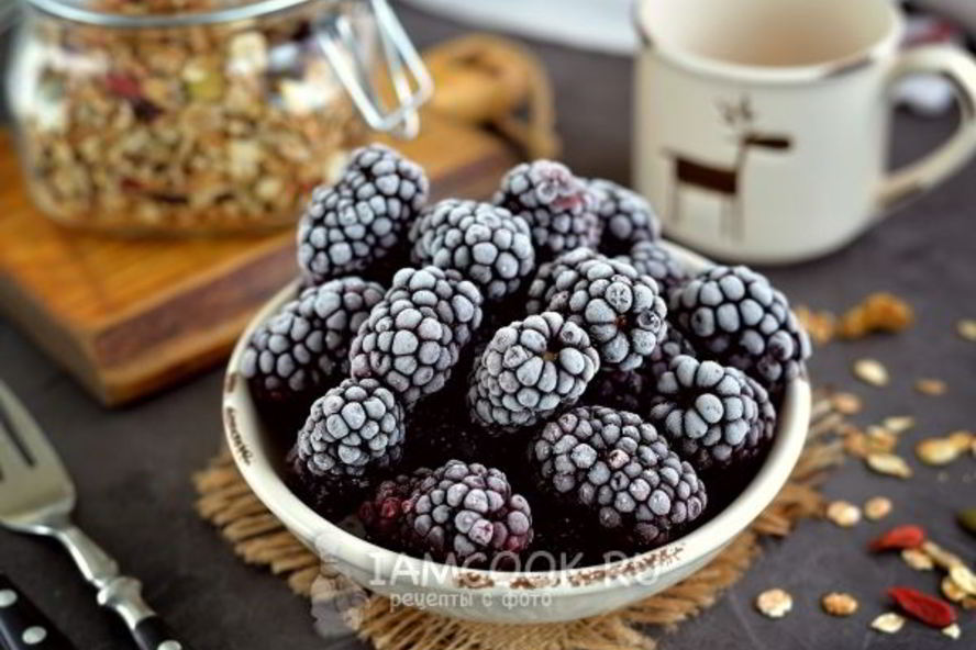 Рецепт заморозки ежевики на зиму