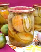 Зеленые помидоры пальчики оближешь на зиму дольками