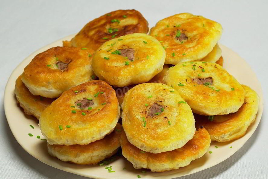 Рецепт беляшей из теста на опаре